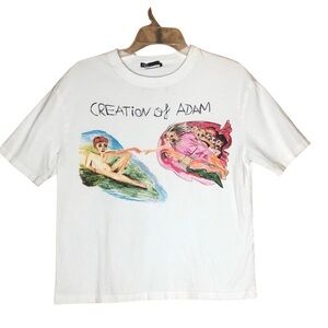Creation of Adam graphic tee
